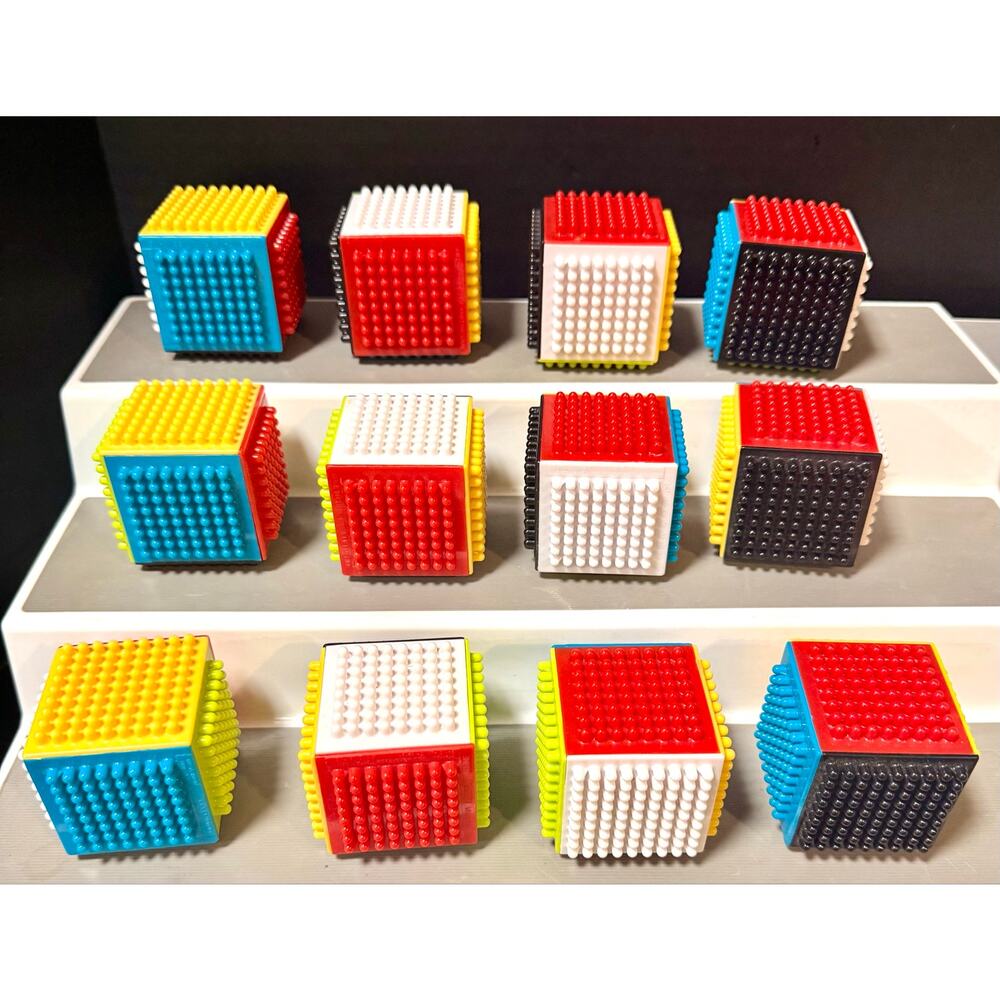 Infantino Press & Stay Sensory Blocks stacking building
